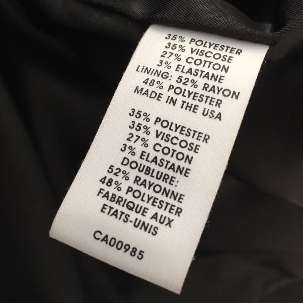 Black Puff Shoulder Double Breasted Dress - image 8